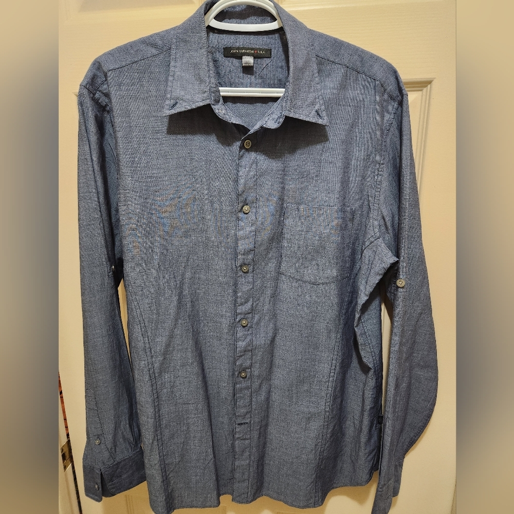 John Varvatos, Men's casual button down